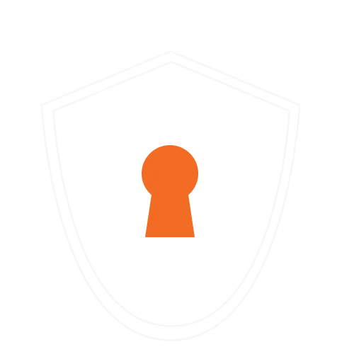 Shield and keyhole icon marking ProAlign's law enforcement practice