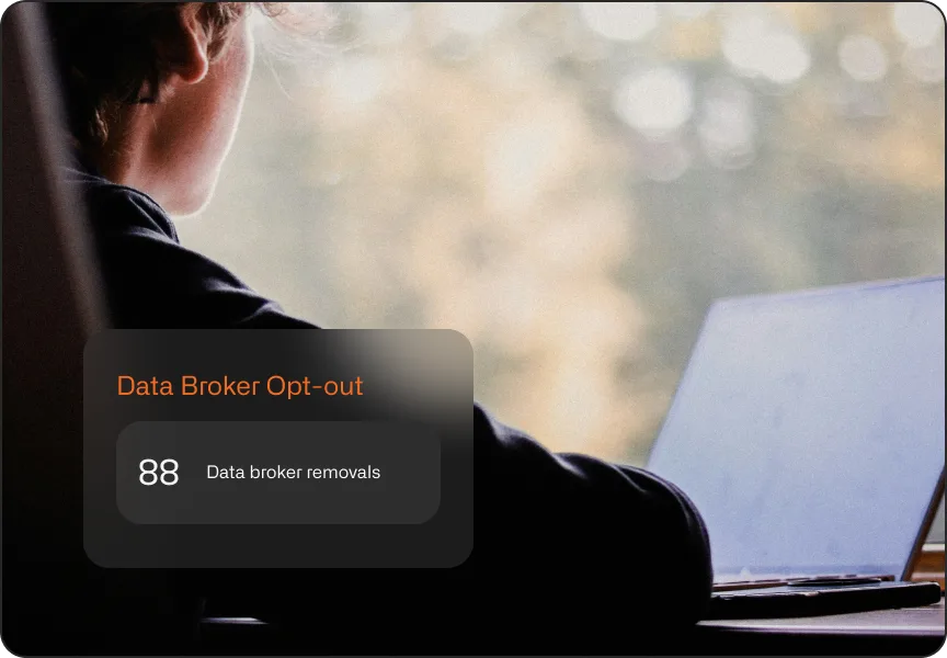 Data broker opt-out screen counting removals, the work PII takedowns do